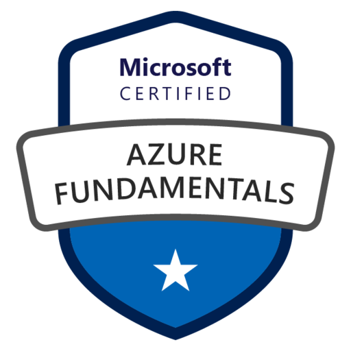 Microsoft Azure Fundamentals certification badge